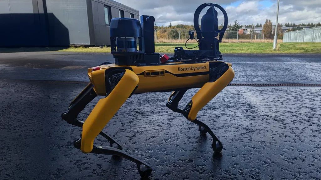 Boston Dynamics Robot AI Living Optics